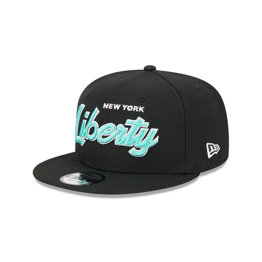 New York Liberty Script 9FIFTY Snapback Hat - New Era Cap