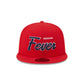 Indiana Fever Script 9FIFTY Snapback Hat