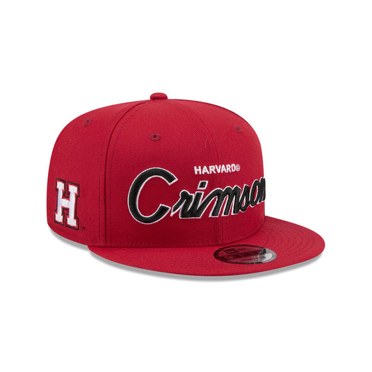 Harvard Crimson Script 9FIFTY Snapback Hat - New Era Cap
