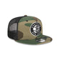 Brooklyn Nets Camo 9FIFTY Trucker Snapback Hat
