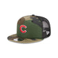 Chicago Cubs Camo 9FIFTY Trucker Snapback
