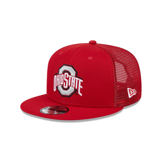 Ohio State Buckeyes Team Tag 9FIFTY Trucker Hat - New Era Cap