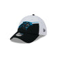 Carolina Panthers 2023 Sideline White 39THIRTY Stretch Fit Hat
