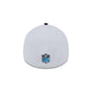 Carolina Panthers 2023 Sideline White 39THIRTY Stretch Fit Hat