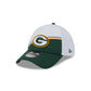 Green Bay Packers 2023 Sideline White 39THIRTY Stretch Fit