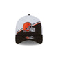 Cleveland Browns 2023 Sideline White 39THIRTY Stretch Fit