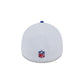 New York Giants 2023 Sideline White 39THIRTY Stretch Fit Hat