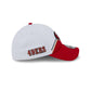 San Francisco 49ers 2023 Sideline White 39THIRTY Stretch Fit Hat