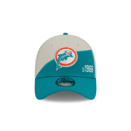Miami Dolphins 2023 Sideline Historic 39THIRTY Stretch Fit Hat