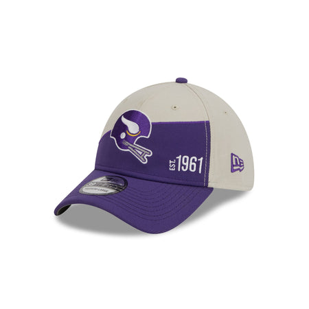 Minnesota Vikings 2023 Sideline Historic 39THIRTY Stretch Fit Hat