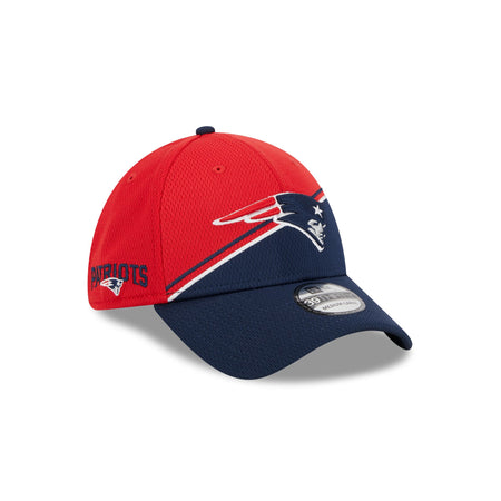New England Patriots 2023 Sideline 39THIRTY Stretch Fit Hat