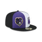 Baltimore Ravens 2023 Sideline 59FIFTY Fitted