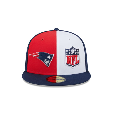 New England Patriots 2023 Sideline 59FIFTY Fitted Hat