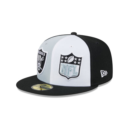 Las Vegas Raiders 2023 Sideline 59FIFTY Fitted Hat