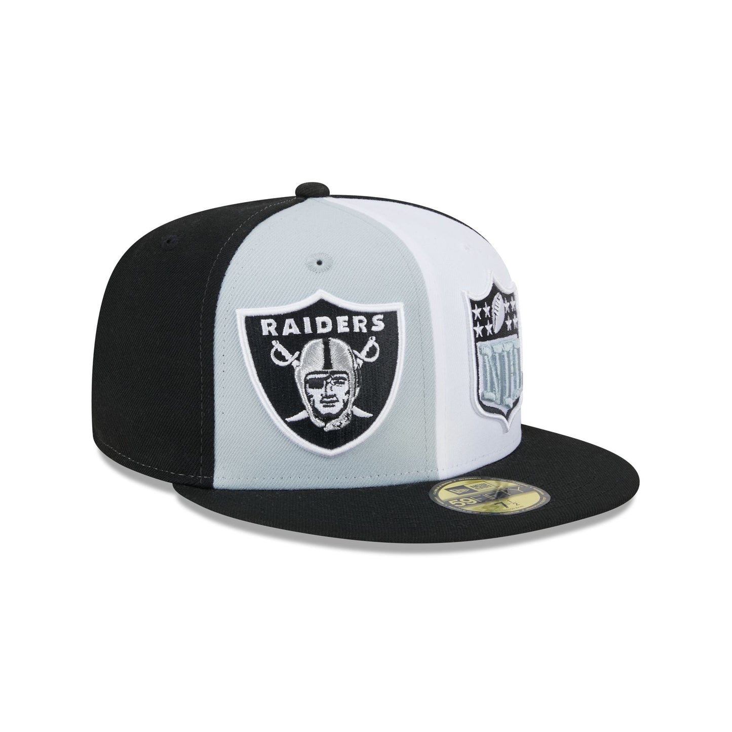 New Era 59Fifty Las Vegas Raiders City Original Hat - Grey, Black