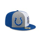 Indianapolis Colts 2023 Sideline 59FIFTY Fitted Hat