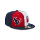 Houston Texans 2023 Sideline 59FIFTY Fitted Hat