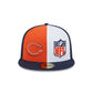 Chicago Bears 2023 Sideline 59FIFTY Fitted