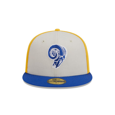 Los Angeles Rams 2023 Sideline Historic 59FIFTY Fitted Hat