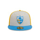 Los Angeles Chargers 2023 Sideline Historic 59FIFTY Fitted