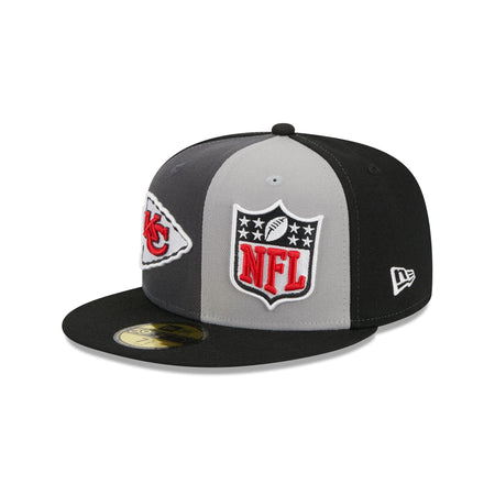 Kansas City Chiefs 2023 Sideline Gray 59FIFTY Fitted Hat