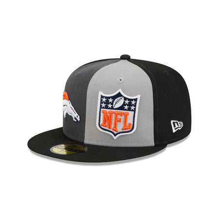 Denver Broncos 2023 Sideline Gray 59FIFTY Fitted Hat