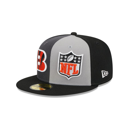 Cincinnati Bengals 2023 Sideline Gray 59FIFTY Fitted Hat