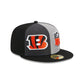 Cincinnati Bengals 2023 Sideline Gray 59FIFTY Fitted
