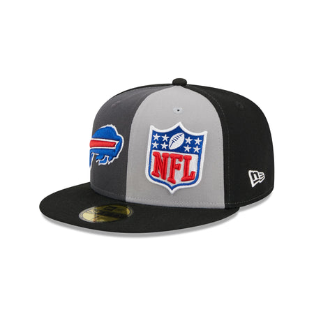 Buffalo Bills 2023 Sideline Gray 59FIFTY Fitted Hat