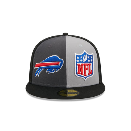 Buffalo Bills 2023 Sideline Gray 59FIFTY Fitted Hat