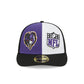 Baltimore Ravens 2023 Sideline Low Profile 59FIFTY Fitted