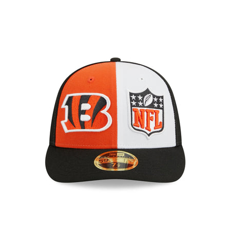 Cincinnati Bengals 2023 Sideline Low Profile 59FIFTY Fitted Hat