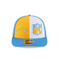 Los Angeles Chargers 2023 Sideline Low Profile 59FIFTY Fitted