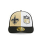 New Orleans Saints 2023 Sideline Low Profile 59FIFTY Fitted