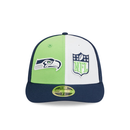 Seattle Seahawks 2023 Sideline Low Profile 59FIFTY Fitted Hat
