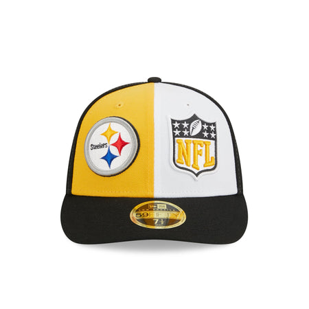 Pittsburgh Steelers 2023 Sideline Low Profile 59FIFTY Fitted Hat