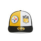Pittsburgh Steelers 2023 Sideline Low Profile 59FIFTY Fitted