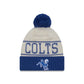 Indianapolis Colts 2023 Cold Weather Historic Pom Knit