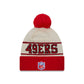 San Francisco 49ers 2023 Cold Weather Historic Pom Knit