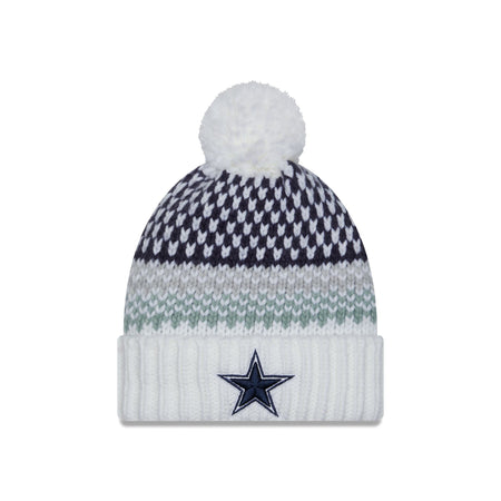 Dallas Cowboys 2023 Cold Weather Women's Pom Knit Hat
