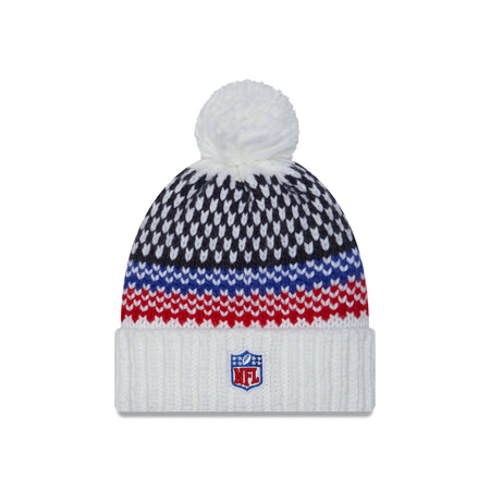 Buffalo Bills 2023 Cold Weather Women's Pom Knit Hat