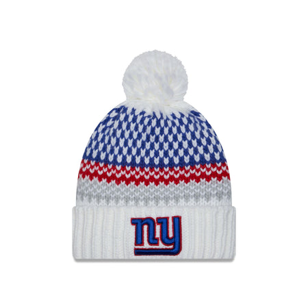 New York Giants 2023 Cold Weather Women's Pom Knit Hat