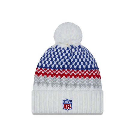 New York Giants 2023 Cold Weather Women's Pom Knit Hat