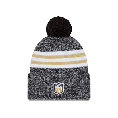 New Orleans Saints 2023 Cold Weather Pom Knit Hat