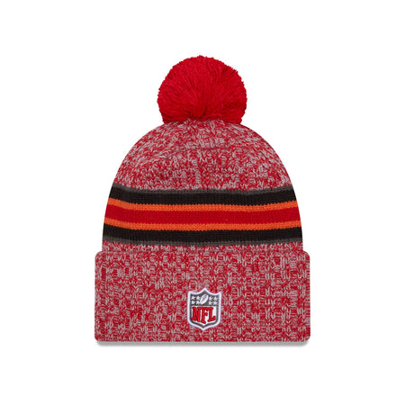 Tampa Bay Buccaneers 2023 Cold Weather Pom Knit Hat