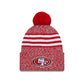 San Francisco 49ers 2023 Cold Weather Kid's Pom Knit