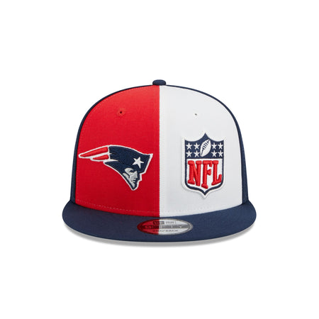New England Patriots 2023 Sideline 9FIFTY Snapback Hat