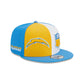 Los Angeles Chargers 2023 Sideline 9FIFTY Snapback Hat