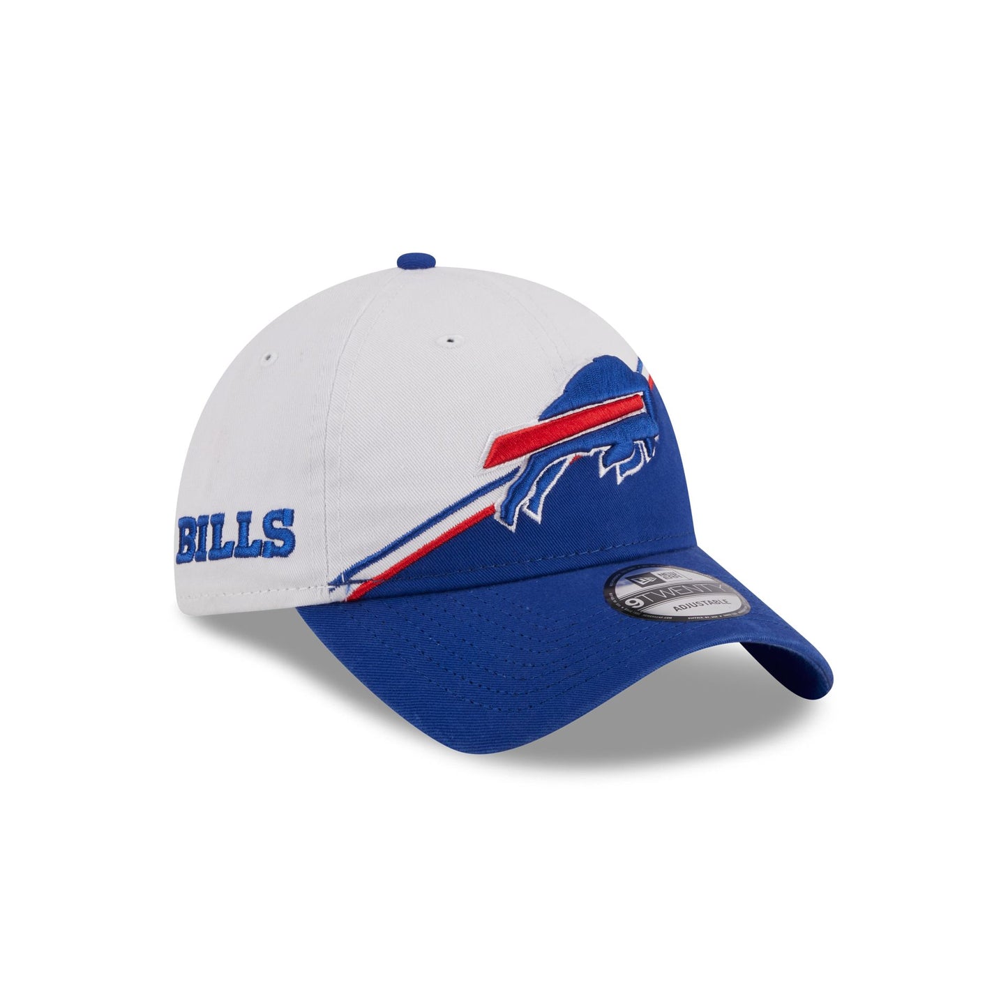 Buffalo Bills 2023 Sideline Team Patch 59FIFTY Fitted Hat, Blue - Size: 7 5/8, NFL by New Era