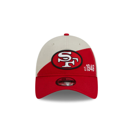 San Francisco 49ers 2027 Sideline Historic 9TWENTY Adjustable Hat
